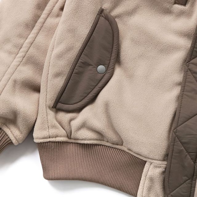 チャムス メンズ アウター CHUMS [ CH04-1366 ] Recycle Chumley Fleece RV JKT リサイクルチャムリーフリースリバーシブルジャケット [230922]