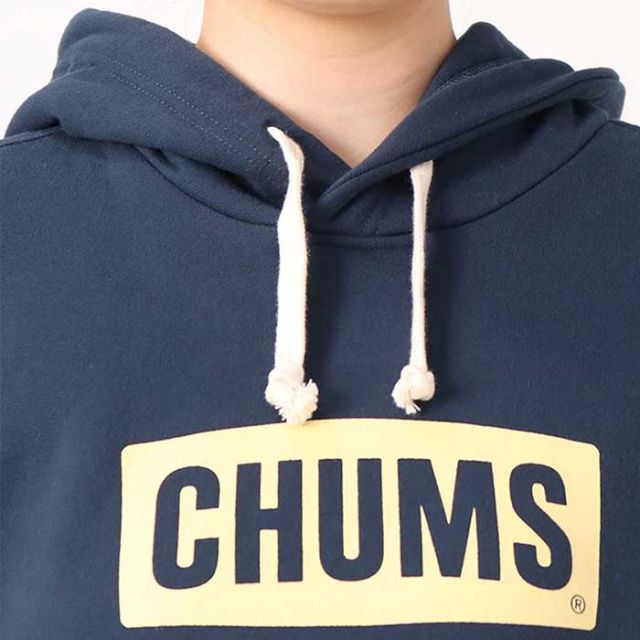 チャムス レディース ロングパーカー Chums (CH18-1281) CHUMS Logo Long Parka ワンピース (230910)