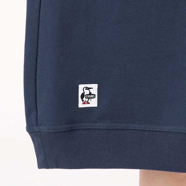 チャムス レディース ロングパーカー Chums (CH18-1281) CHUMS Logo Long Parka ワンピース (230910)