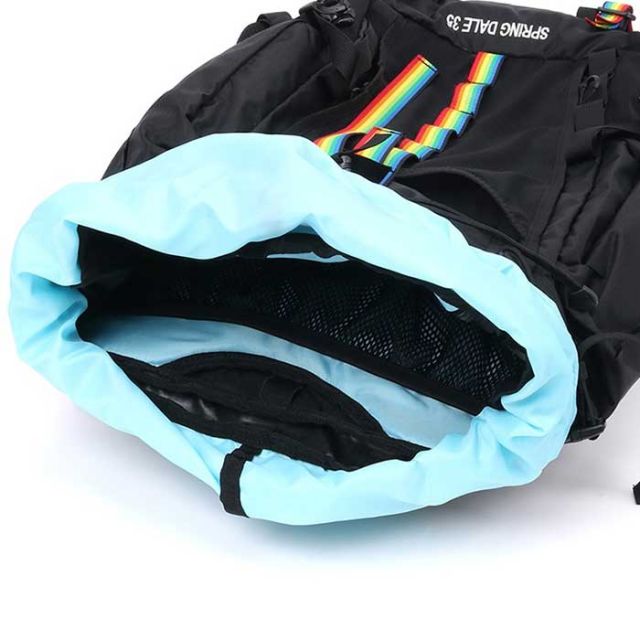 チャムス リュック Chums CH60-3748 Spring Dale 35  スプリングデール 35 トレッキング 登山 バックパック メンズ レディース ユニセックス ブラック アウトドア (240326)