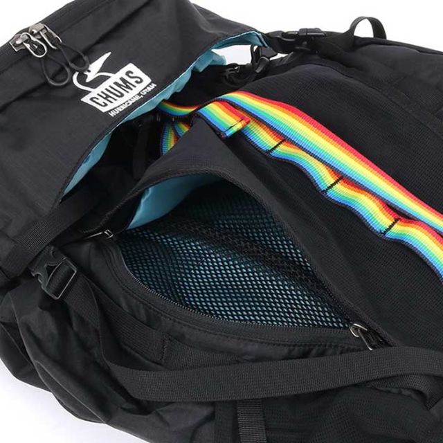 チャムス リュック Chums CH60-3748 Spring Dale 35  スプリングデール 35 トレッキング 登山 バックパック メンズ レディース ユニセックス ブラック アウトドア (240326)