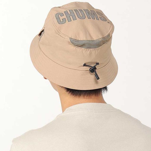 チャムス 帽子 ハット Chums CH05-1359 Airtrail Stretch CHUMS Hat エアトレイルストレッチチャムスハット ユニセックス メール便 (240331)