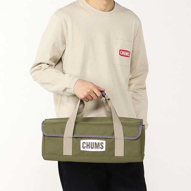 チャムス ロゴツールケース Chums CH60-3769 CHUMS Logo Tool Case 収納ケース キャンプ (240331)