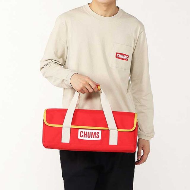チャムス ロゴツールケース Chums CH60-3769 CHUMS Logo Tool Case 収納ケース キャンプ (240331)