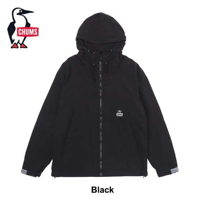 チャムス パーカー chums CH04-1411 Camp Field Hoodie キャンプフィールドフーディ ナイロンジャケット アウター 登山 キャンプ ウインドブレーカー フェス (240829)