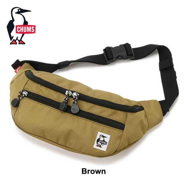 チャムス ウエストポーチ chums CH60-3529 Recycle Small waist Pouch リサイクルスモールウエストポーチ ボディバッグ ウエストポーチ 登山 アウトドア(240829)