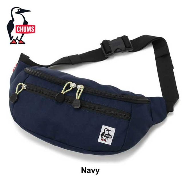 チャムス ウエストポーチ chums CH60-3529 Recycle Small waist Pouch リサイクルスモールウエストポーチ ボディバッグ ウエストポーチ 登山 アウトドア(240829)