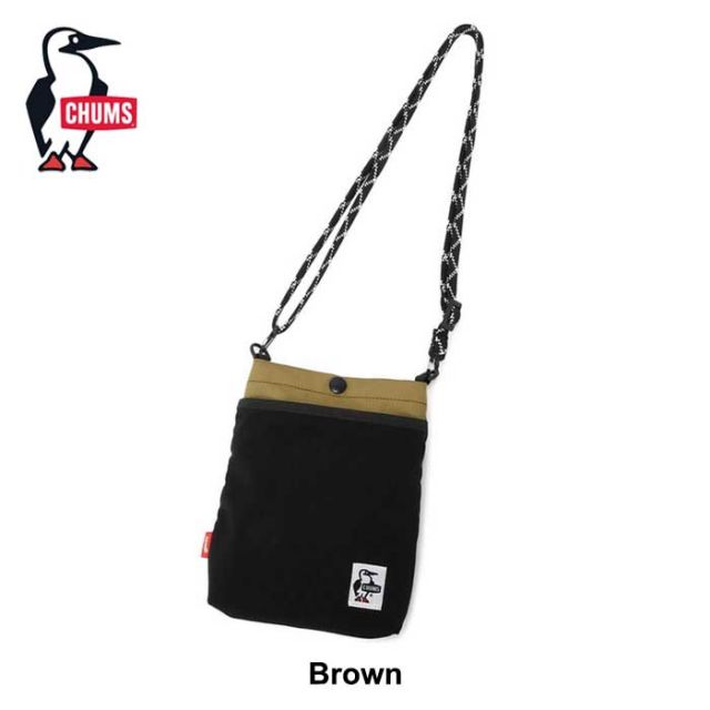 チャムス ショルダーバッグ chums CH60-3530 Recycle Mesh Pocket Shoulder リサイクルメッシュポケットショルダー ショルダーバッグ  (240829)