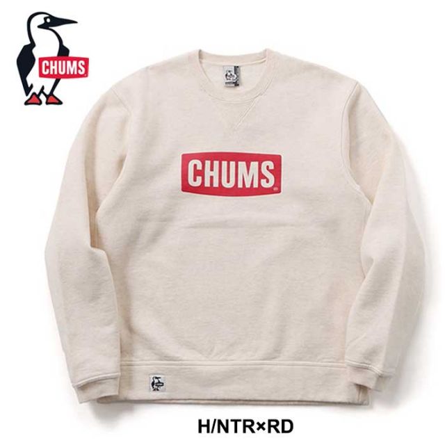 チャムス CHUMS ch00-1416 CHUMS Logo Crew Top チャムスロゴクルートップ パーカー スウェット 裏起毛 (240910)