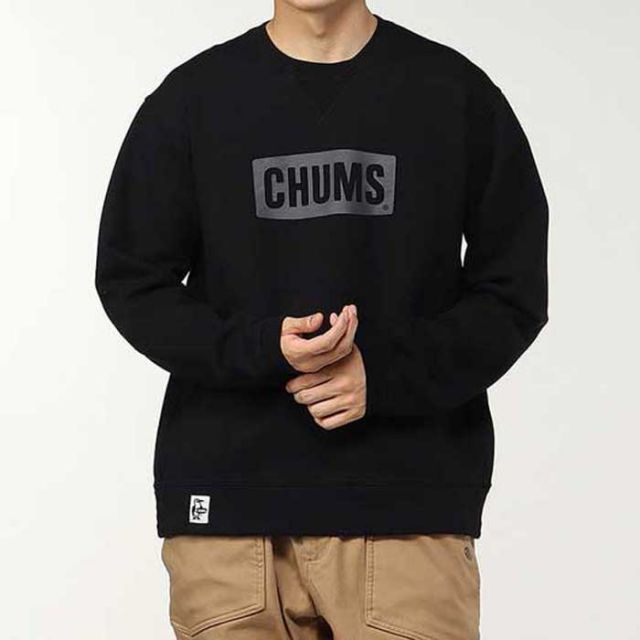 チャムス CHUMS ch00-1416 CHUMS Logo Crew Top チャムスロゴクルートップ パーカー スウェット 裏起毛 (240910)