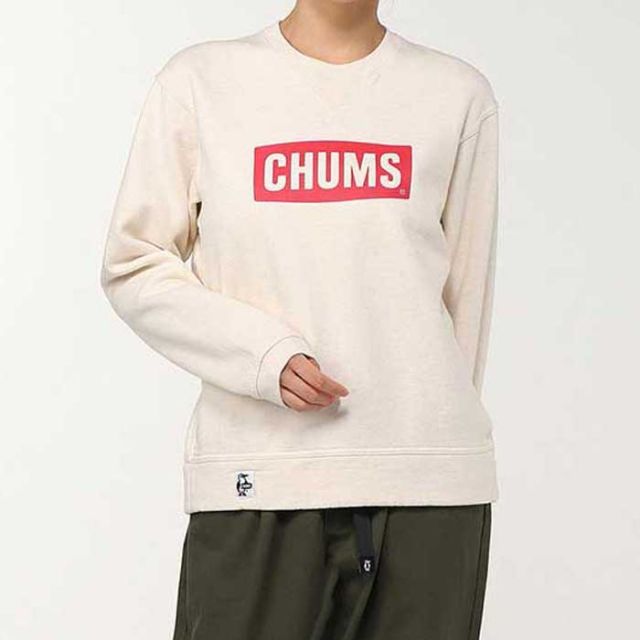 チャムス CHUMS ch00-1416 CHUMS Logo Crew Top チャムスロゴクルートップ パーカー スウェット 裏起毛 (240910)
