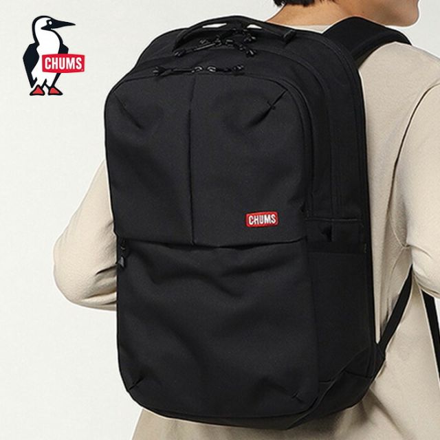 チャムス リュック chums CH60-3849 SLC Work Day Pack ワークデイパック ビジネスリュック 通勤 メンズ 2way 防水 パソコン収納 14インチ ビジネスバッグ キャリーオン a4 サイズ(250328)