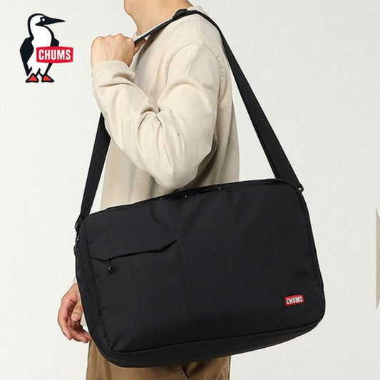 チャムス リュック chums CH60-3852 SLC Briefcase 3ウェイブリーフケース ビジネスバッグ メンズ ブリーフケース 3way 通勤バッグ 軽量  PCバッグ 14インチ おしゃれ キャリーオンバッグ 3wayバッグ ブランド A4収納 軽い(250328)