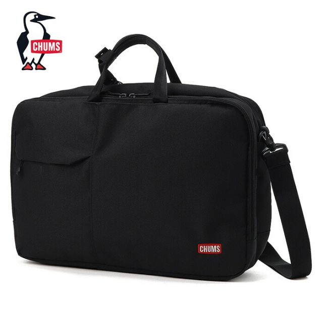 チャムス リュック chums CH60-3852 SLC Briefcase 3ウェイブリーフケース ビジネスバッグ メンズ ブリーフケース 3way 通勤バッグ 軽量  PCバッグ 14インチ おしゃれ キャリーオンバッグ 3wayバッグ ブランド A4収納 軽い(250328)