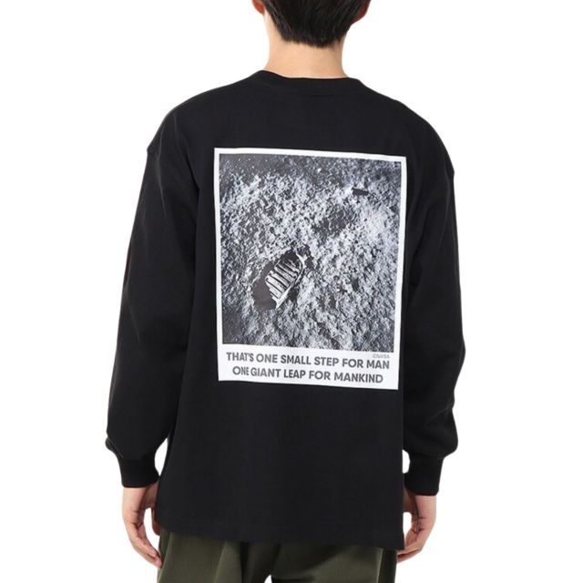 CHUMS CH01-2632 SPACE PHOTO BRUSHED L/S