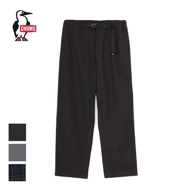 チャムス ロングパンツ CHUMS CH03-1412 BRUSHED CLIMBING PANTS ブラッシュドクライミングパンツ 長ズボン ストレートシルエット レギュラーフィット (250904)