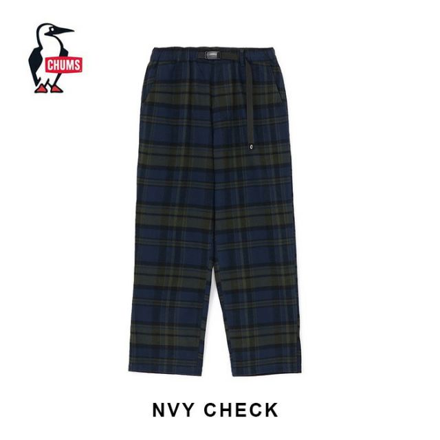 チャムス ロングパンツ CHUMS CH03-1412 BRUSHED CLIMBING PANTS ブラッシュドクライミングパンツ 長ズボン ストレートシルエット レギュラーフィット (250904)