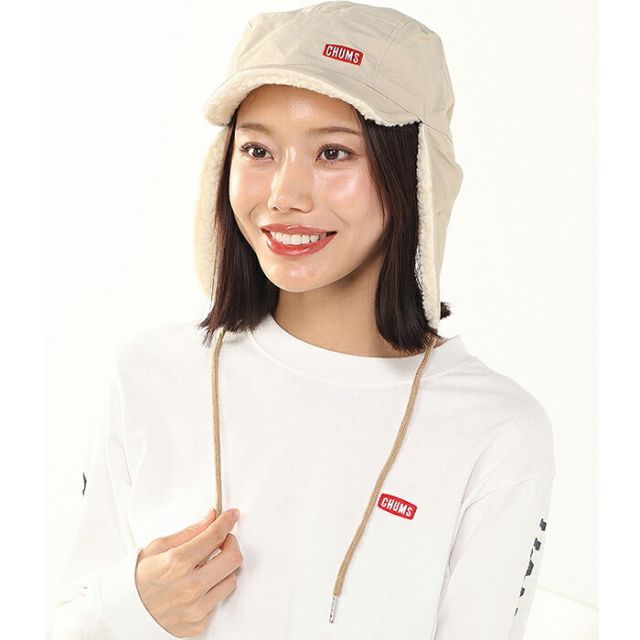チャムス キャップ CHUMS CH05-1448 RUSSIAN CAP ロシアンキャップ 帽子 耳当て付き メンズ レディース ユニセックス (250904)