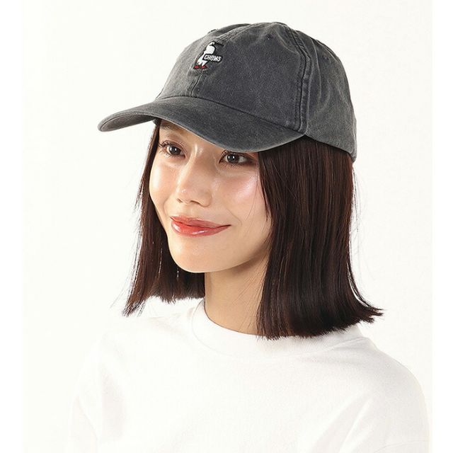 チャムス キャップ レディース メンズ CHUMS CH05-1446 CANYONLANDS BOOBY CAP キャニオンランズブービーキャップ ピグメント加工 コットンツイル UVカット アジャスター付き  帽子 アウトドア カジュアル(250904)