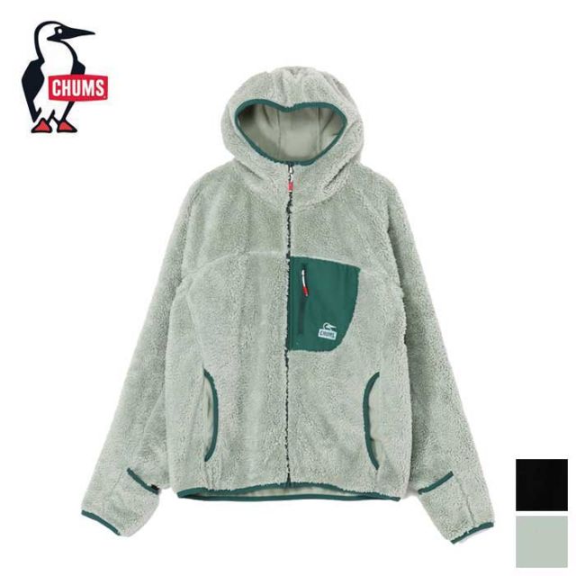 チャムス ボンディングフリースジップパーカー メンズ レディース ユニセックス CHUMS CH04-1476 BONDING FLEECE ZIP PARKA フリース ジップパーカー パーカー フーディ アウター 防風 冬 ジャケット 防寒 保温 アウトドア 　 (250912)