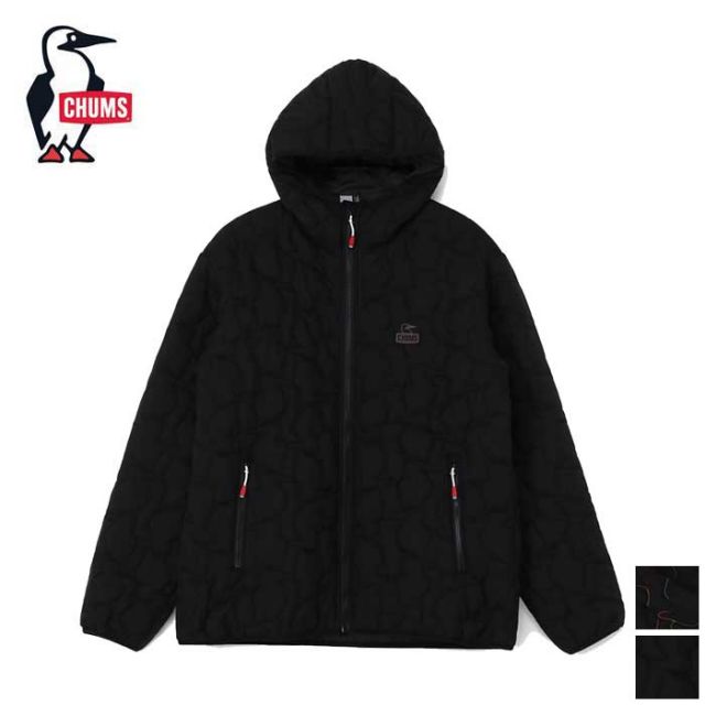 チャムス ブービーステッチパテッドパーカー メンズ レディース ユニセックス CHUMS CH04-1468 BOOBY STITCH PADDED PARKA パーカー フーディ ジャケット アウター 中綿 キルティング アウトドア 秋冬 防寒 (250912)