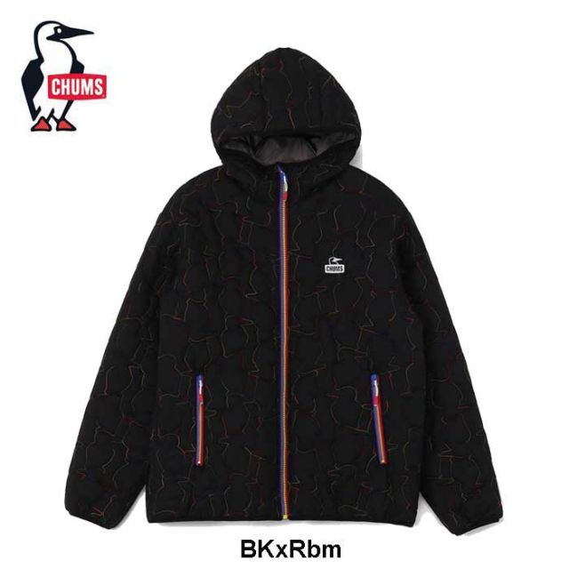 チャムス ブービーステッチパテッドパーカー メンズ レディース ユニセックス CHUMS CH04-1468 BOOBY STITCH PADDED PARKA パーカー フーディ ジャケット アウター 中綿 キルティング アウトドア 秋冬 防寒 (250912)