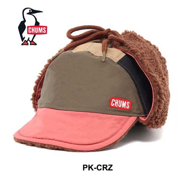 チャムス キッズ キャップ Chums [ CH25-1057 ] KD Camping Boa Russian Cap キャンピング ボアロシアンキャップ 帽子 [231005]