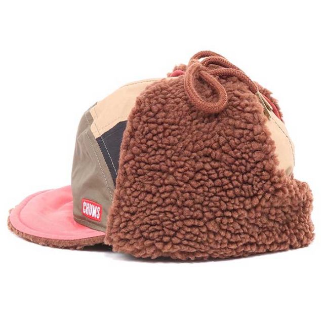 チャムス キッズ キャップ Chums [ CH25-1057 ] KD Camping Boa Russian Cap キャンピング ボアロシアンキャップ 帽子 [231005]