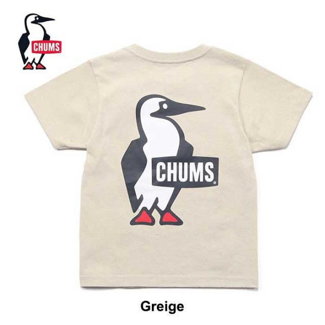 CHUMS CH21-1282 Kid's Booby Logo T-Shirt