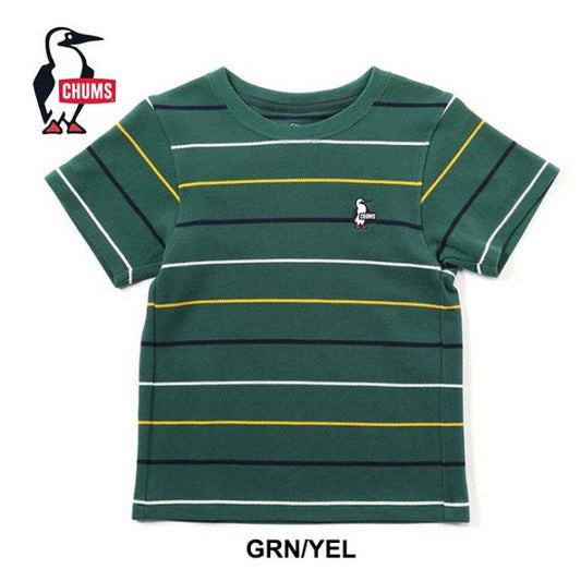 CHUMS CH22-1022 Kid's Booby Border Pique T