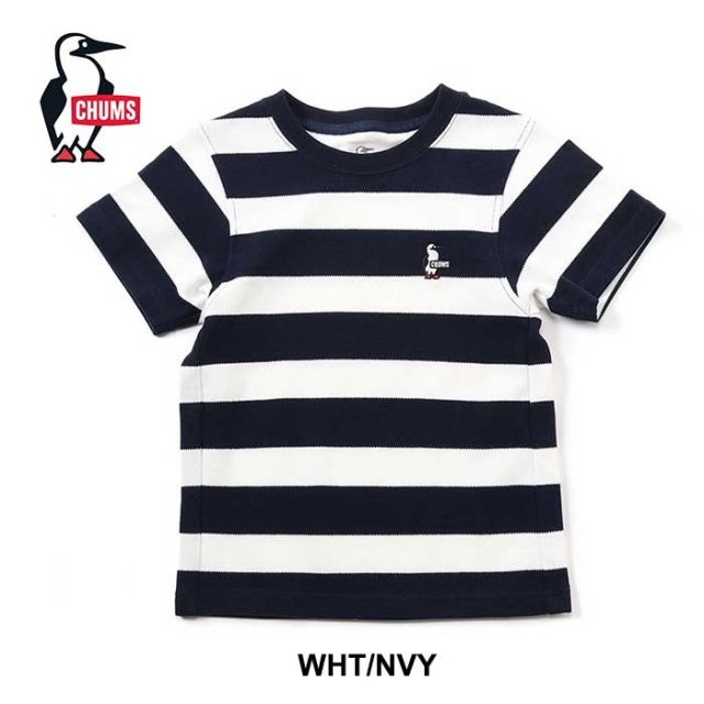 CHUMS CH22-1022 Kid's Booby Border Pique T
