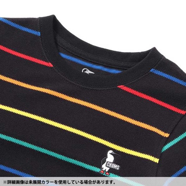 CHUMS CH22-1022 Kid's Booby Border Pique T