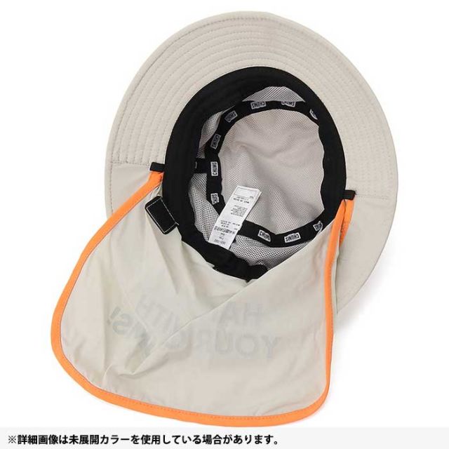 チャムス キッズ 帽子 ハット 男の子 女の子 Chums CH25-1062 Kid's Work Out Sunshade Hat キッズワークアウトサンシェードハット UVカット 日よけ ブラック グレー 春夏 メール便 (240331)