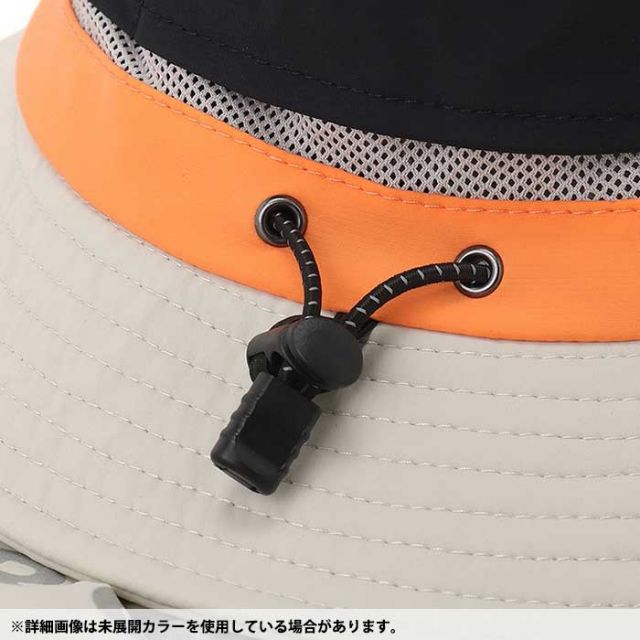 チャムス キッズ 帽子 ハット 男の子 女の子 Chums CH25-1062 Kid's Work Out Sunshade Hat キッズワークアウトサンシェードハット UVカット 日よけ ブラック グレー 春夏 メール便 (240331)