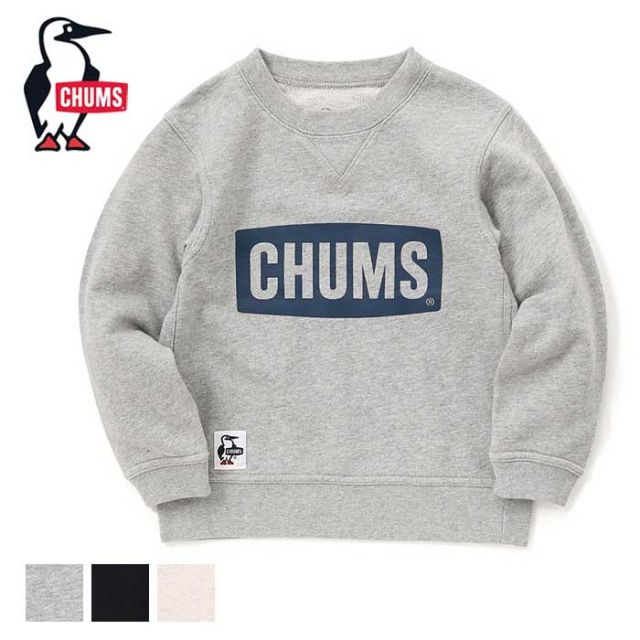 CHUMS CH20-1077 Kid's Logo Crew Top LP