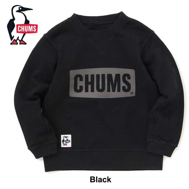 CHUMS CH20-1077 Kid's Logo Crew Top LP