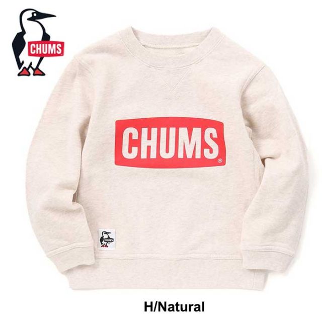 CHUMS CH20-1077 Kid's Logo Crew Top LP