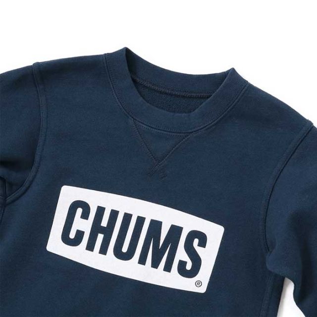 CHUMS CH20-1077 Kid's Logo Crew Top LP