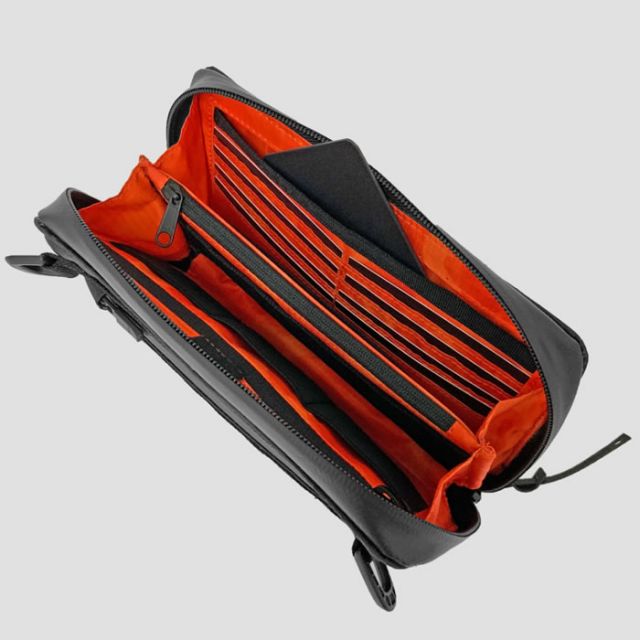 コードオブベル スリングバッグ ANNEX CASE II アネックスケース2 Code of Bell ショルダーポーチ ECOPAK 防水 財布 旅行 ミニバッグ RFID CODE OF BELL ANNEX CASE II  BLK ショルダーポーチ (231205)