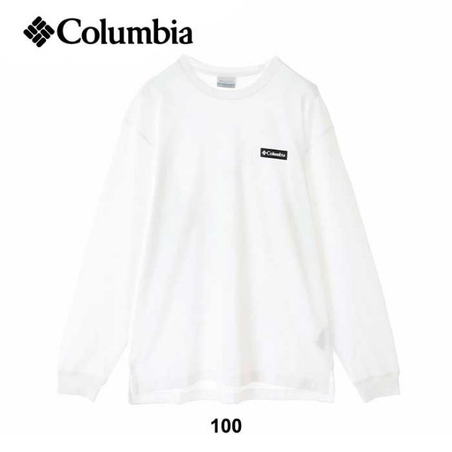 コロンビア メンズ 長袖Tシャツ Columbia XE5623 NEWFOUND GARDEN LS TEE ニューファウンドガーデンロングスリーブティー ブラック ホワイト ロンT UVカット コットン S / M / L 春夏 (240326)