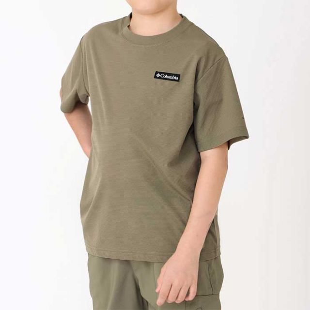 コロンビア tシャツ キッズ 半袖 男の子 女の子 ユニセックス COLUMBIA PY0176 Y CARMEL BROOK OFZ SHORT SLEEV ユースカーメルブルックオムニフリーズゼロショートスリーブTシャツ 子供服 ジュニア ブラック カーキ 春夏 メール便 (240414)