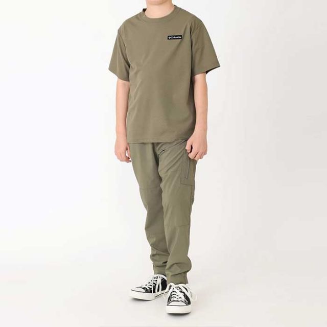 コロンビア tシャツ キッズ 半袖 男の子 女の子 ユニセックス COLUMBIA PY0176 Y CARMEL BROOK OFZ SHORT SLEEV ユースカーメルブルックオムニフリーズゼロショートスリーブTシャツ 子供服 ジュニア ブラック カーキ 春夏 メール便 (240414)