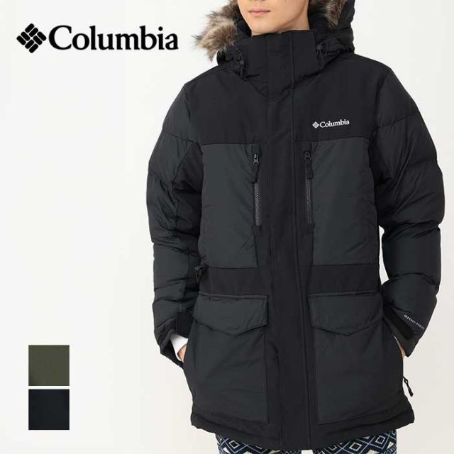 コロンビア ジャケット メンズ COLUMBIA マーカムピークフュージョン2パーカー WE7843 Marquam Peak Fusion II Parka 撥水 ブラック カーキグリーン オムニヒート オムニシールド M / L / XL 秋冬 (241023)