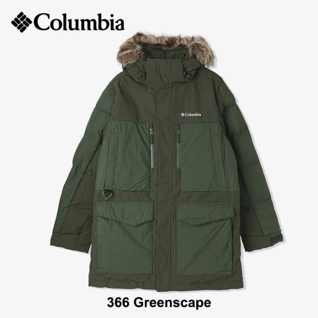 コロンビア ジャケット メンズ COLUMBIA マーカムピークフュージョン2パーカー WE7843 Marquam Peak Fusion II Parka 撥水 ブラック カーキグリーン オムニヒート オムニシールド M / L / XL 秋冬 (241023)
