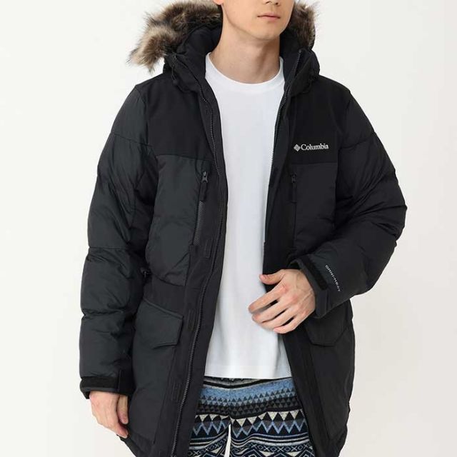 コロンビア ジャケット メンズ COLUMBIA マーカムピークフュージョン2パーカー WE7843 Marquam Peak Fusion II Parka 撥水 ブラック カーキグリーン オムニヒート オムニシールド M / L / XL 秋冬 (241023)