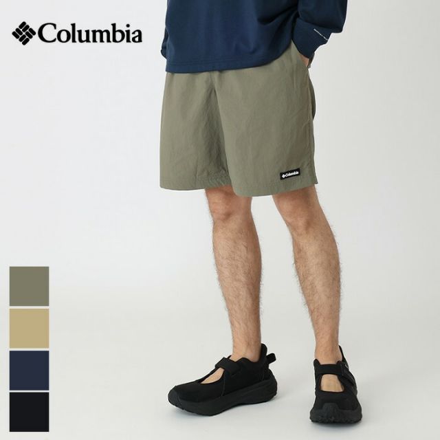 コロンビア ショートパンツ columbia XE1652 Reed Island Short リードアイランドショートパンツ メンズ レディース ハーフパンツ 大きいサイズ 水陸両用 水着 ラッシュガード スポーツ用 体型カバー(250328)