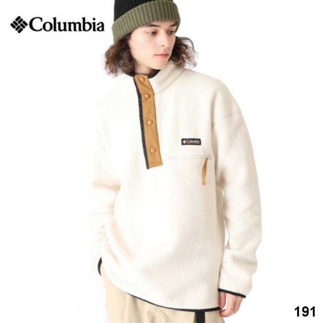 COLUMBIA AM5780 ヘルヴェティアII ハーフスナップフリース