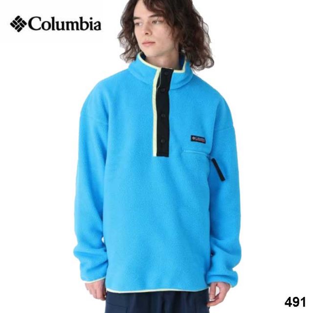 COLUMBIA AM5780 ヘルヴェティアII ハーフスナップフリース