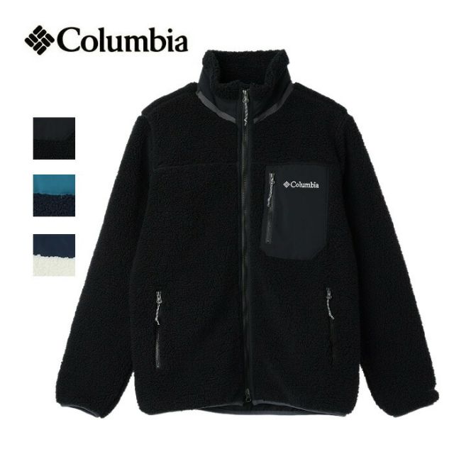 コロンビア COLUMBIA PM0514 アーチャーリッジIIIジャケット Archer Ridge III Jacket PM0514 メンズ レディース ユニセックス フリースジャケット 防風透湿 OMNI-WindBlock ボアフリース 配色切替 アウトドア タウンユース ストレッチ性 オムニウィンドブロック (250828)