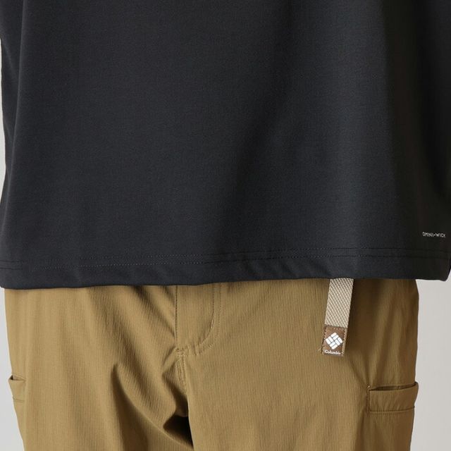 コロンビア Tシャツ メンズ 半袖 速乾 UVカット Columbia AJ3185 シダートレイルバックグラフィックTシャツ 吸汗速乾 アウトドア キャンプ スポーツ カジュアル メール便 (260316)